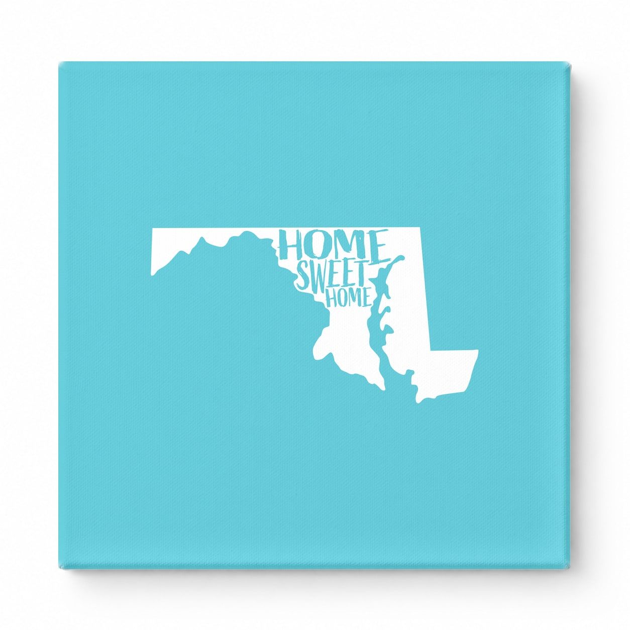 HOME SWEET HOME — Maryland State Silhouette