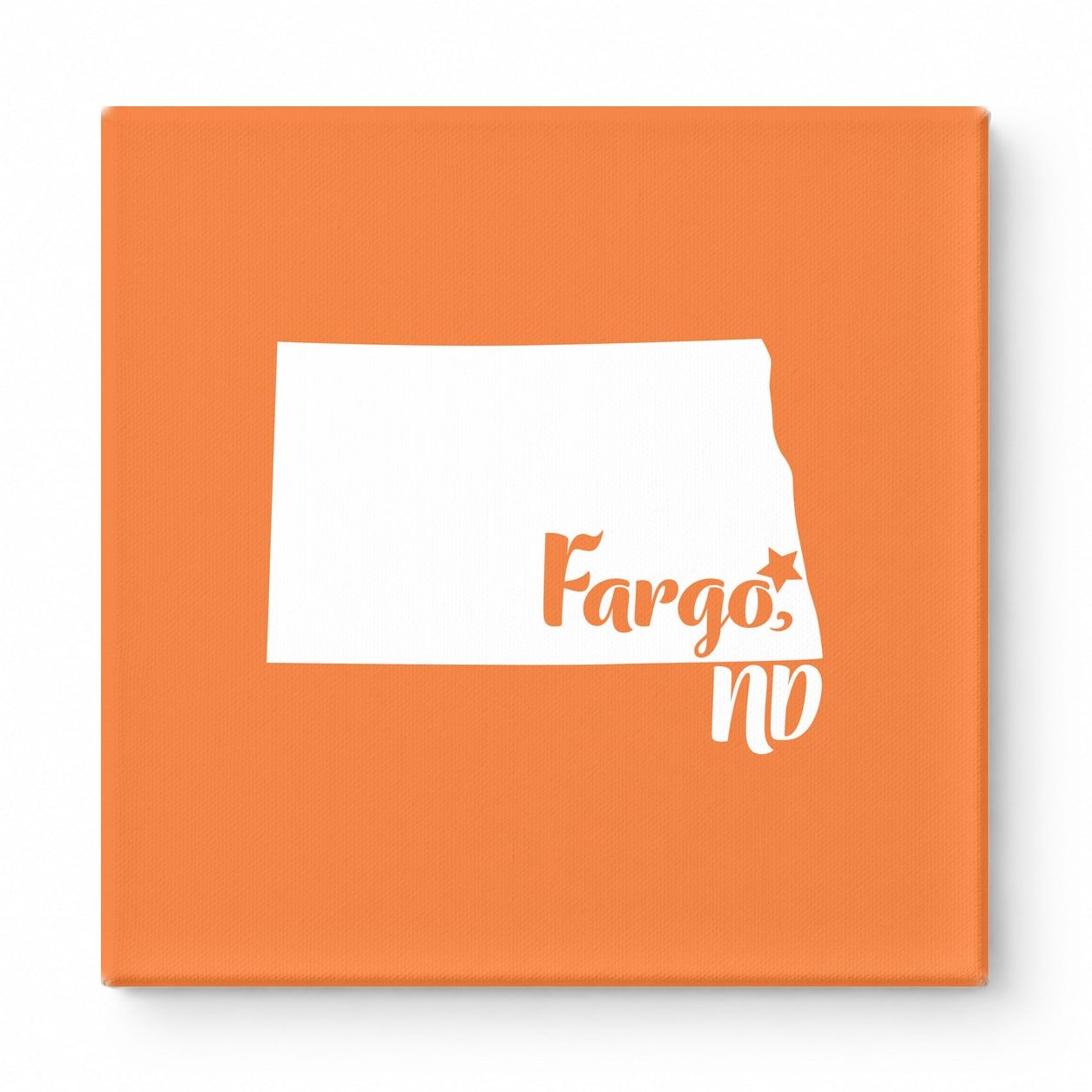 Home Sweet Fargo — North Dakota State Silhouette