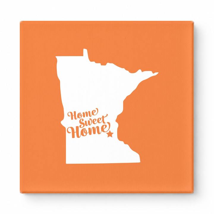 Home Sweet Minneapolis — Minnesota State Silhouette