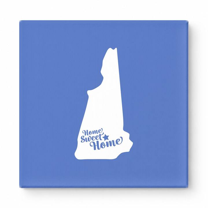 Home Sweet Concord — New Hampshire State Silhouette