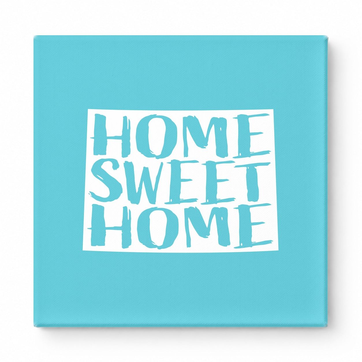 Home Sweet Home Wyoming — Wyoming State Silhouette