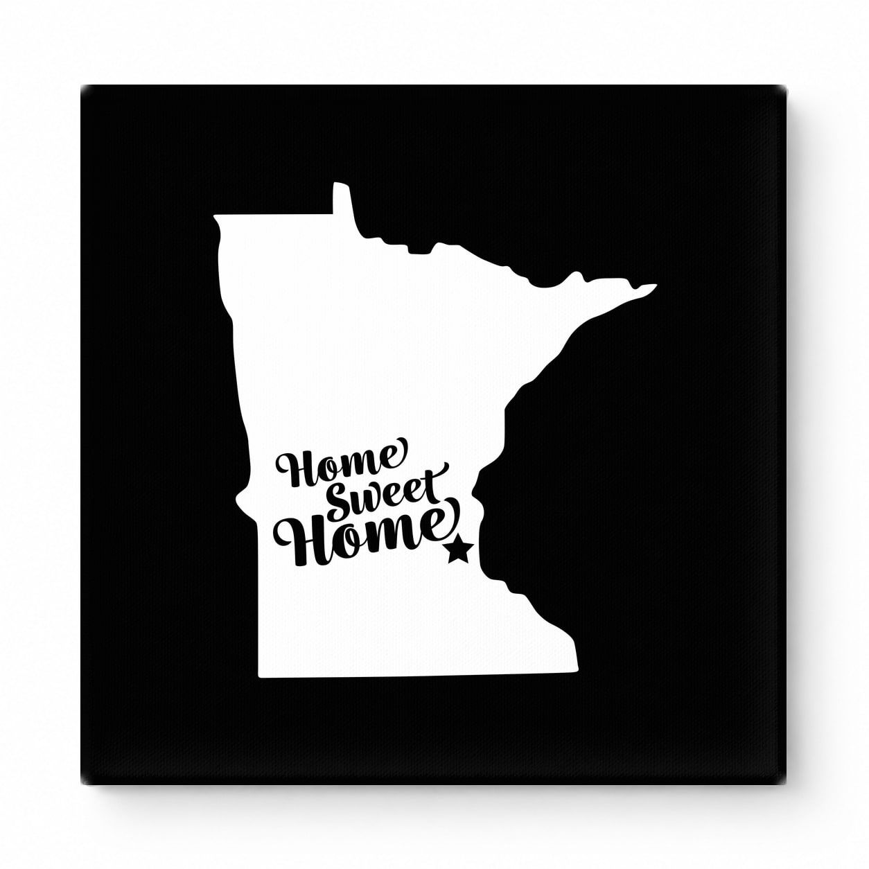 Home Sweet Minneapolis — Minnesota State Silhouette
