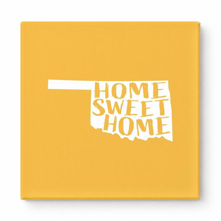 HOME SWEET HOME — Oklahoma State Silhouette