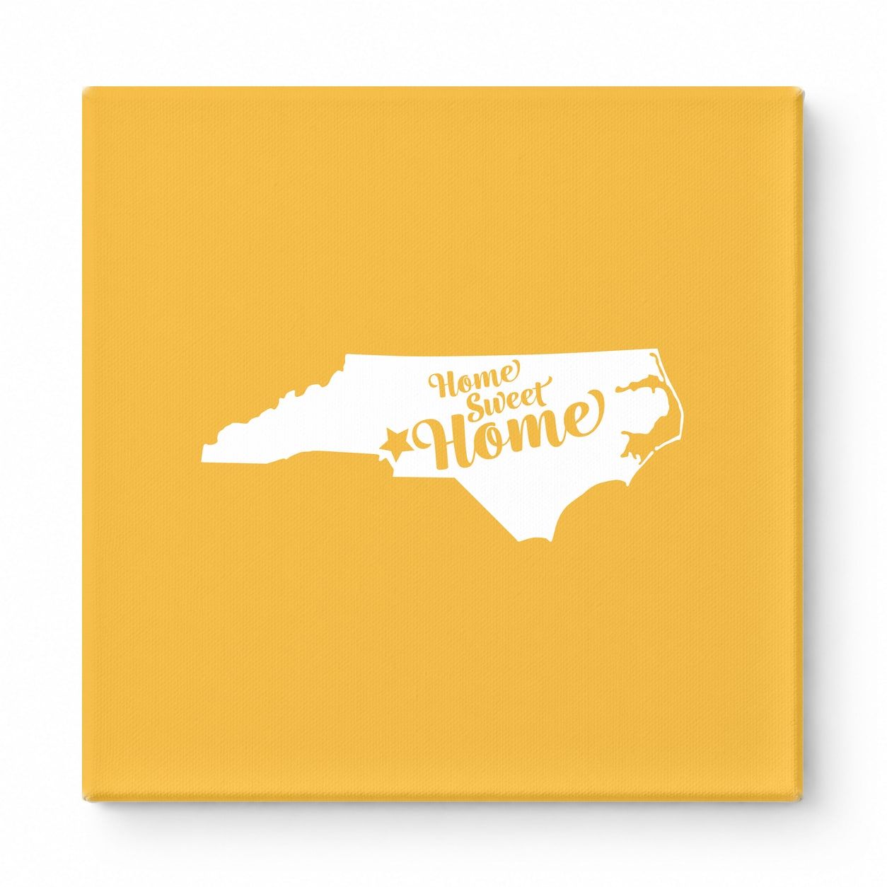 Home Sweet Home — North Carolina State Silhouette