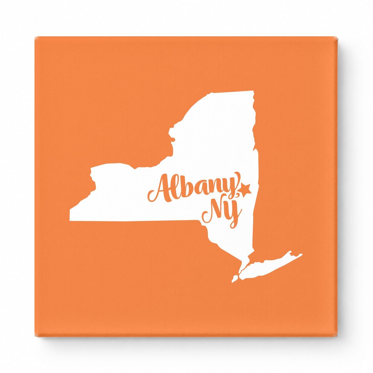 Home Sweet Albany — New York State Silhouette