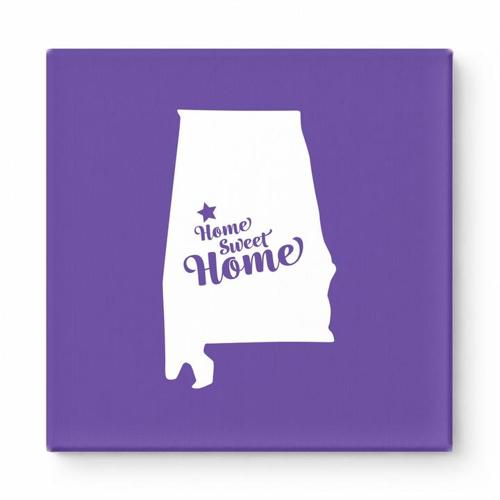 Home Sweet Montgomery — Alabama State Silhouette