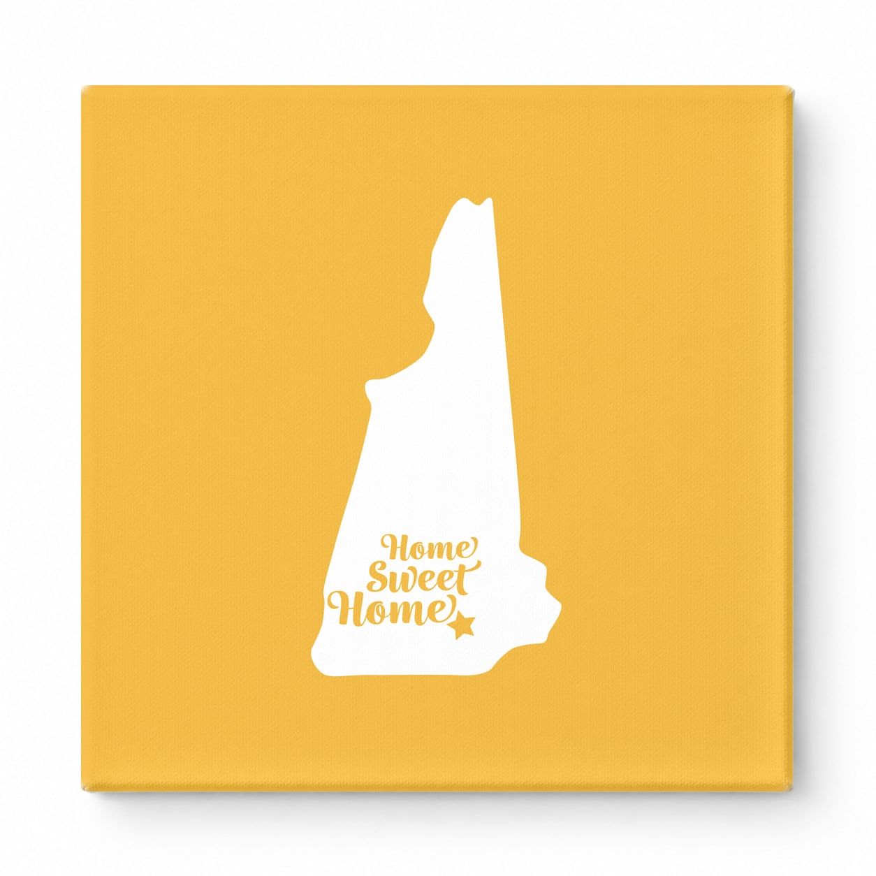 Home Sweet Concord — New Hampshire State Silhouette