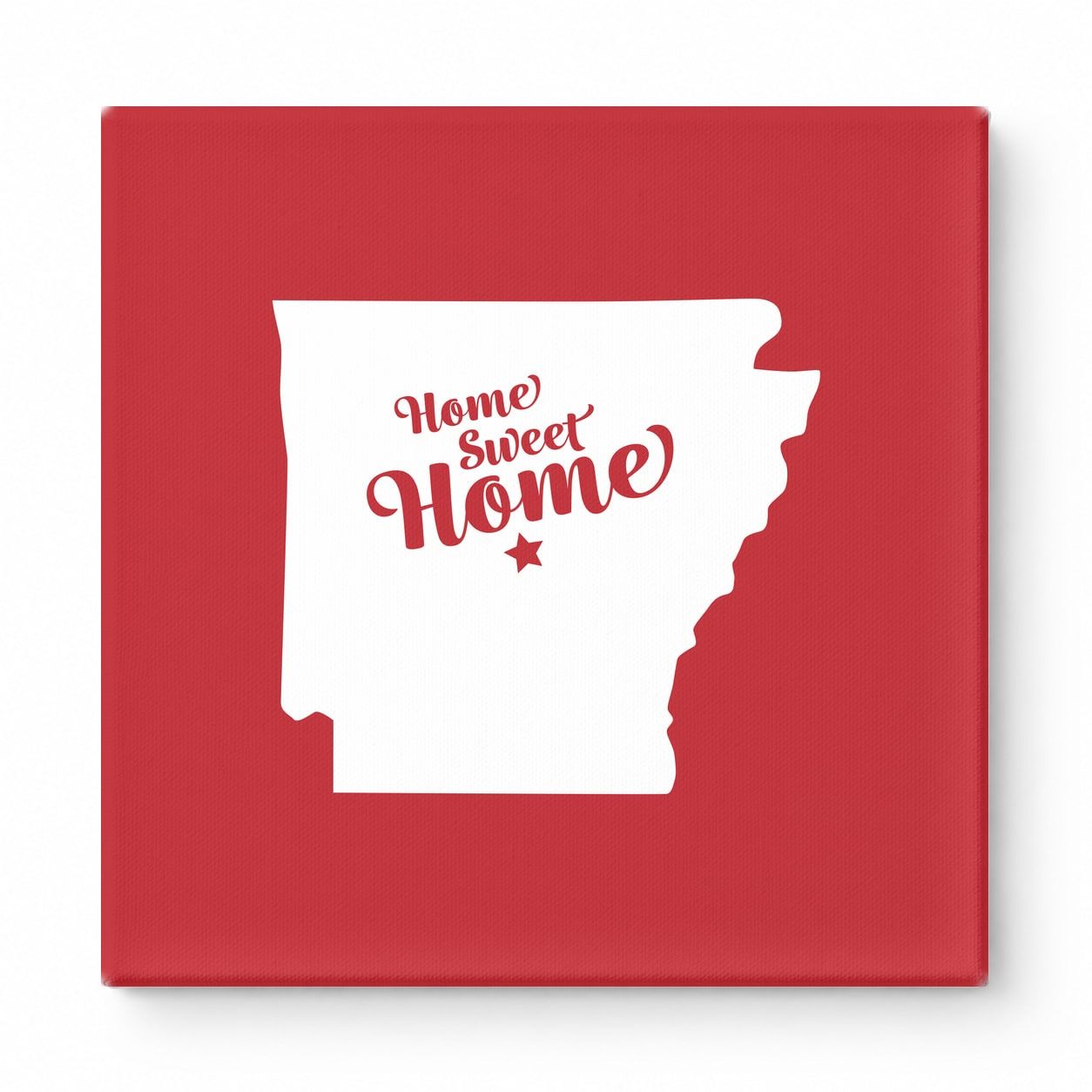 Home Sweet Little Rock — Arkansas State Silhouette