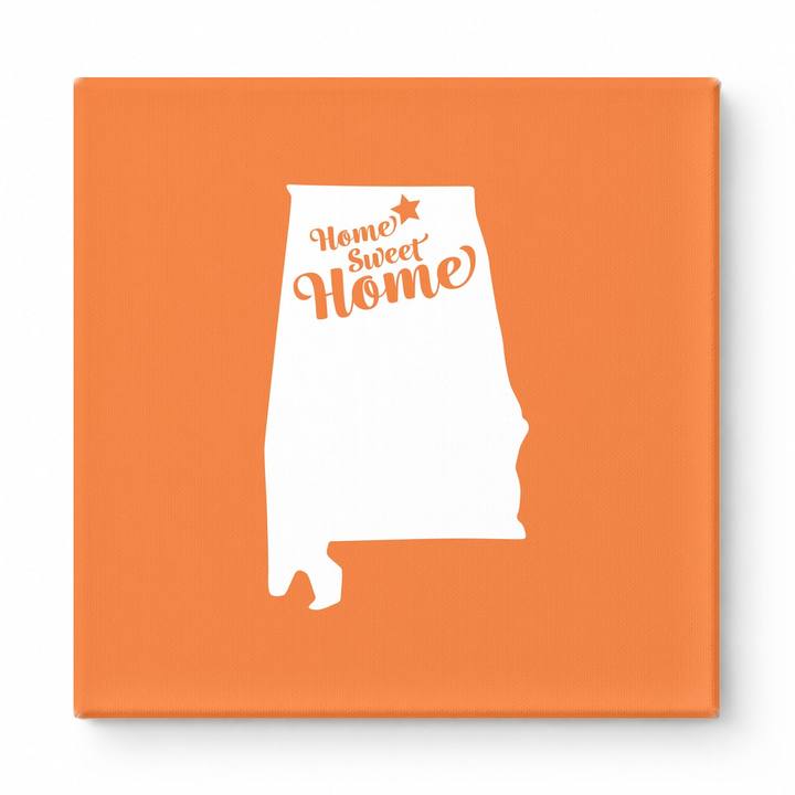 Home Sweet Huntsville — Alabama State Silhouette
