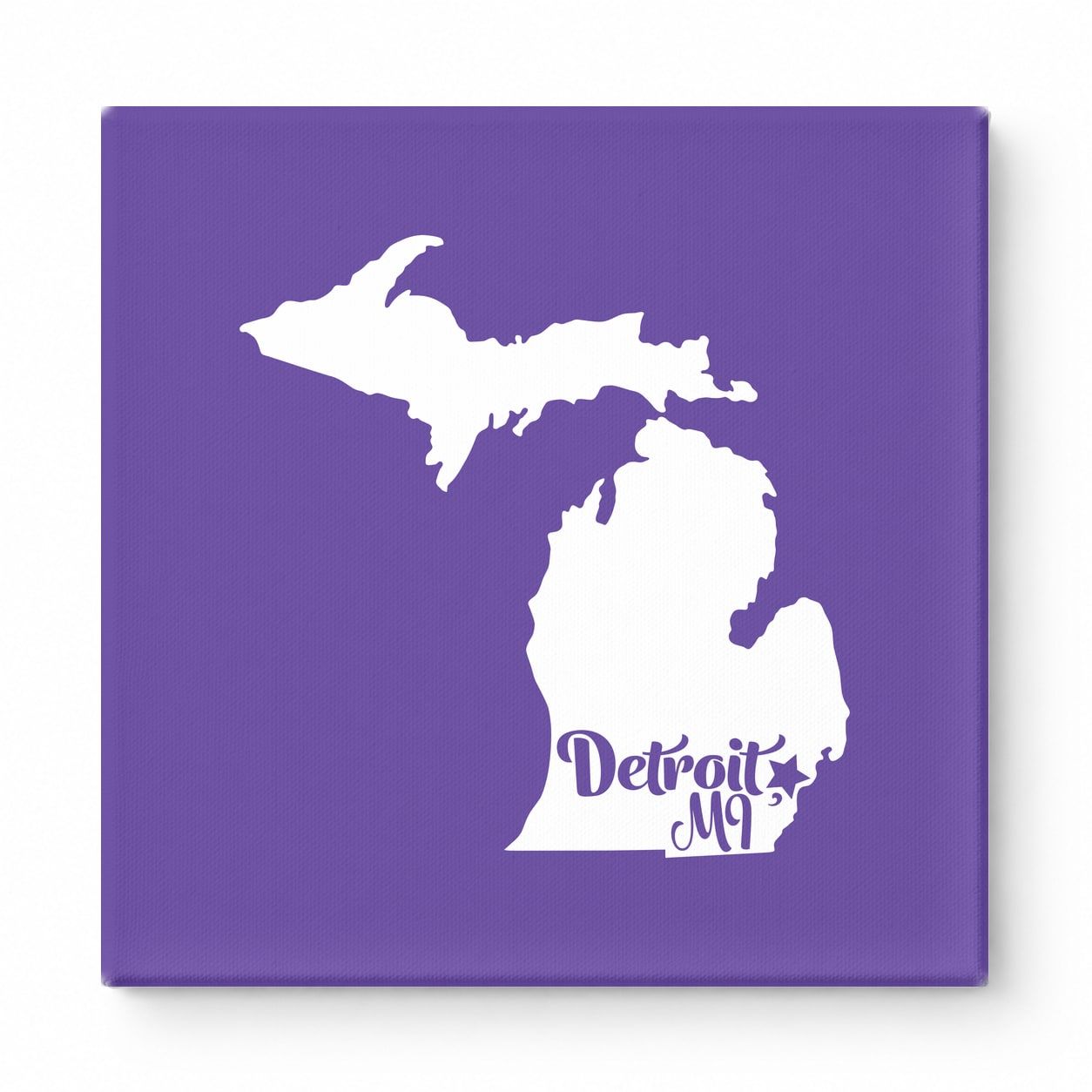 Home Sweet Detroit — Michigan State Silhouette