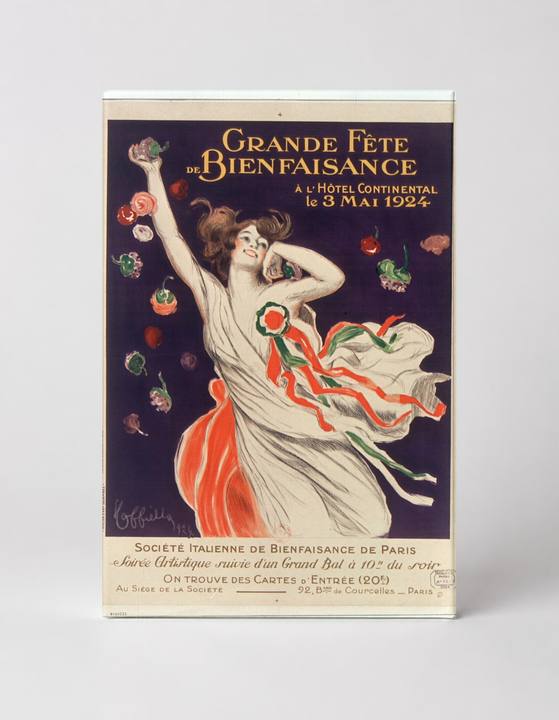 Grande Fête de Bienfaisance 1924 - Belle Époque Vintage Poster Wall Art