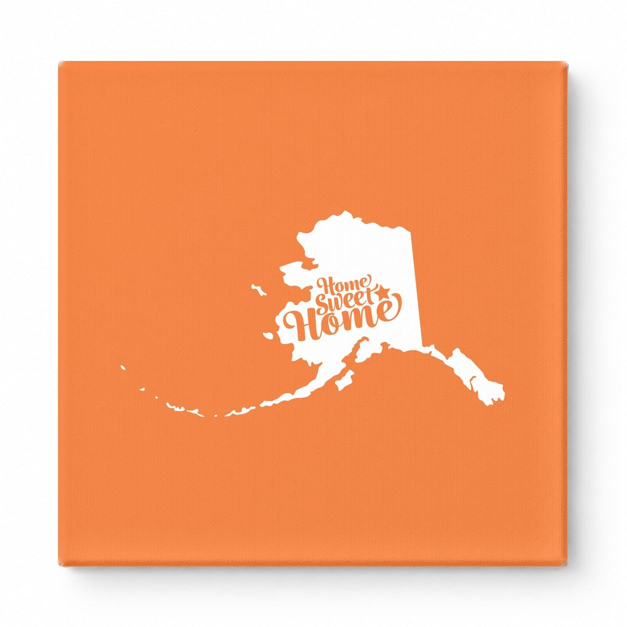 Home Sweet Home — Alaska State Silhouette