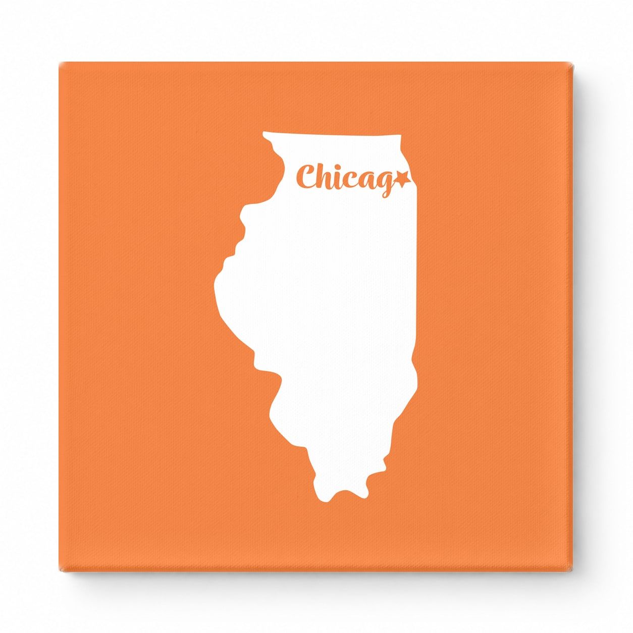 Home Sweet Chicago — Illinois State Silhouette