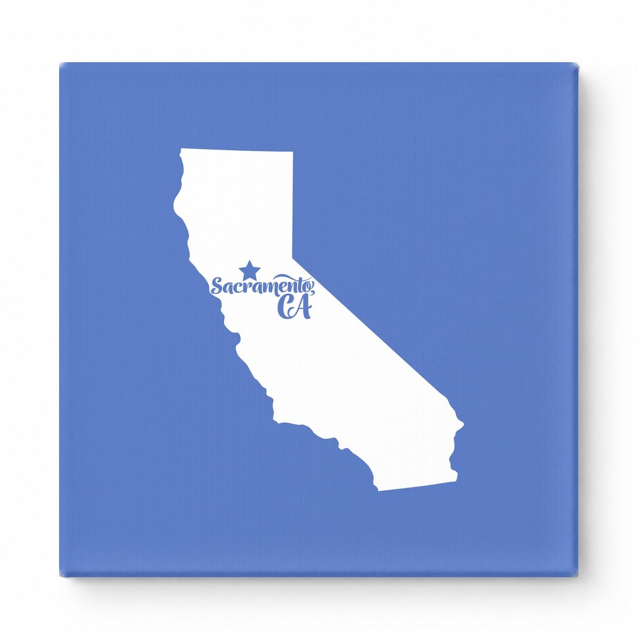 Home Sweet Sacramento — California State Silhouette