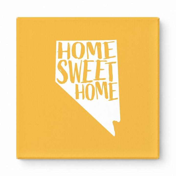 HOME SWEET HOME — Nevada State Silhouette