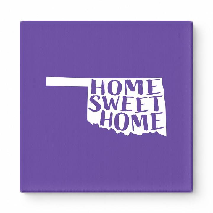HOME SWEET HOME — Oklahoma State Silhouette