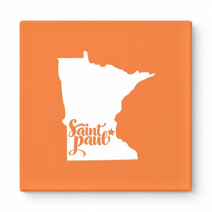 Home Sweet Saint Paul — Minnesota State Silhouette