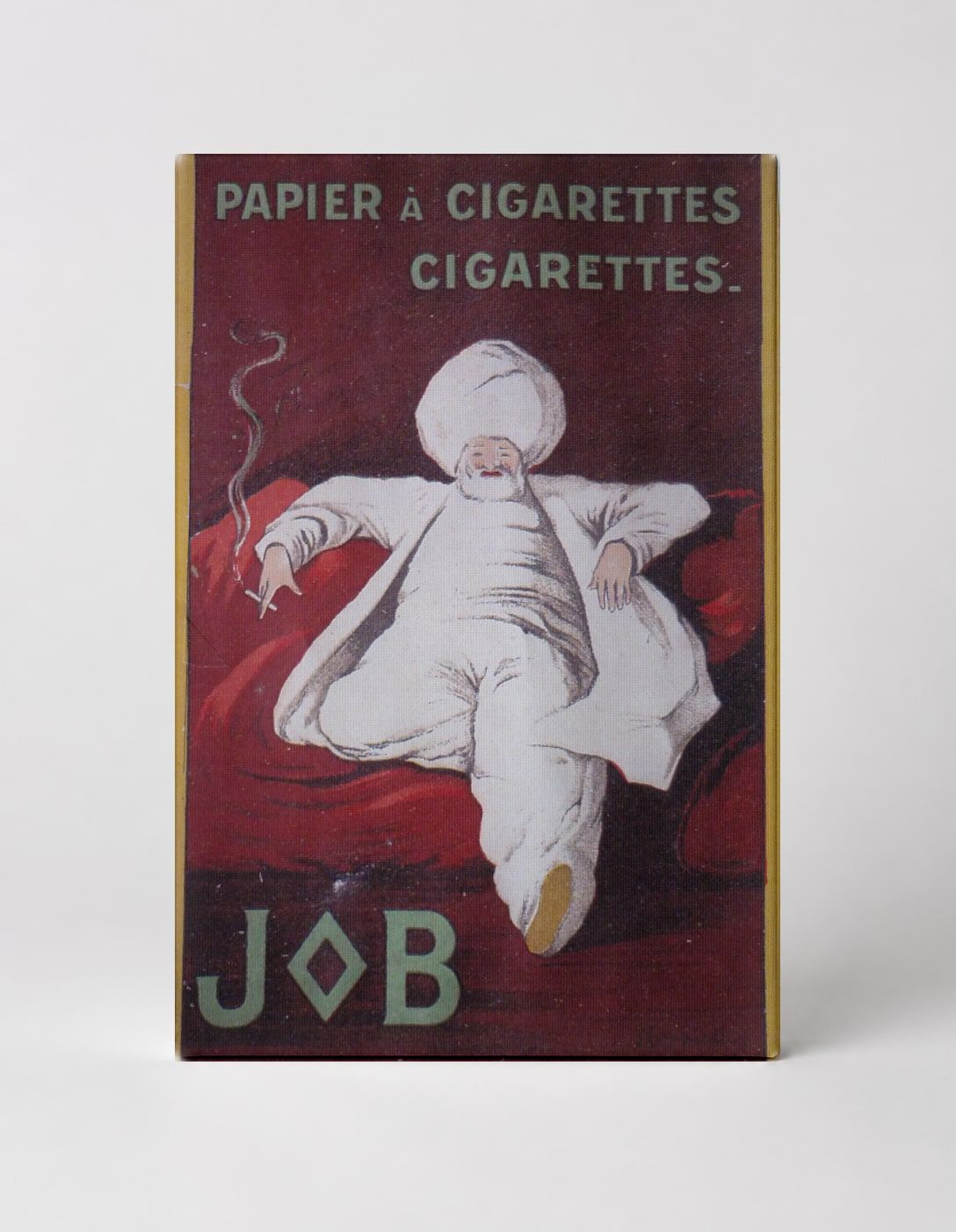 JOB Cigarette Papers 1900s - Belle Époque Vintage Poster Canvas Wall Art