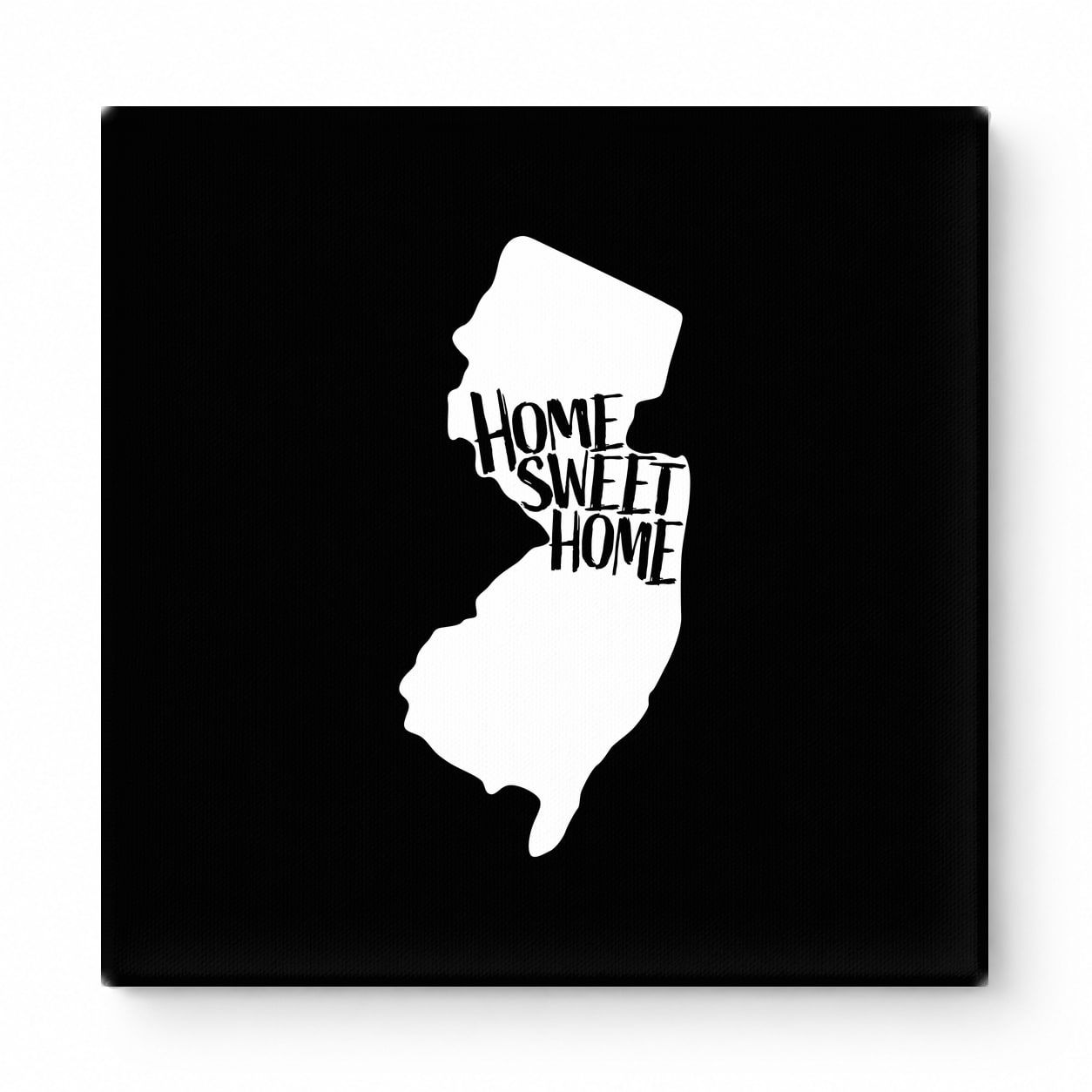 Home Sweet Jersey City — New Jersey State Silhouette