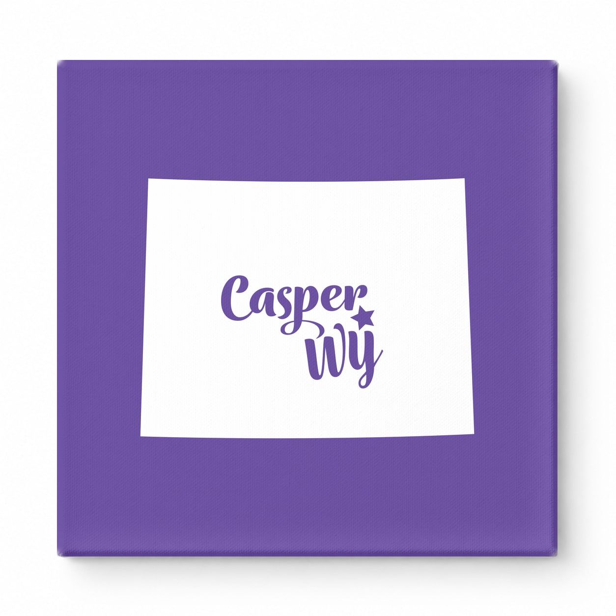 Home Sweet Casper — Wyoming State Silhouette