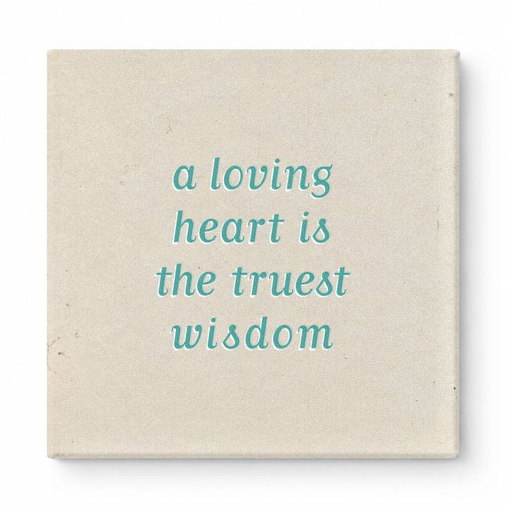 A Loving Heart Is the Truest Wisdom — Geometric Low-Poly