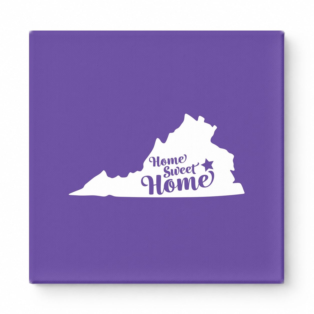 Home Sweet Home — Virginia State Silhouette