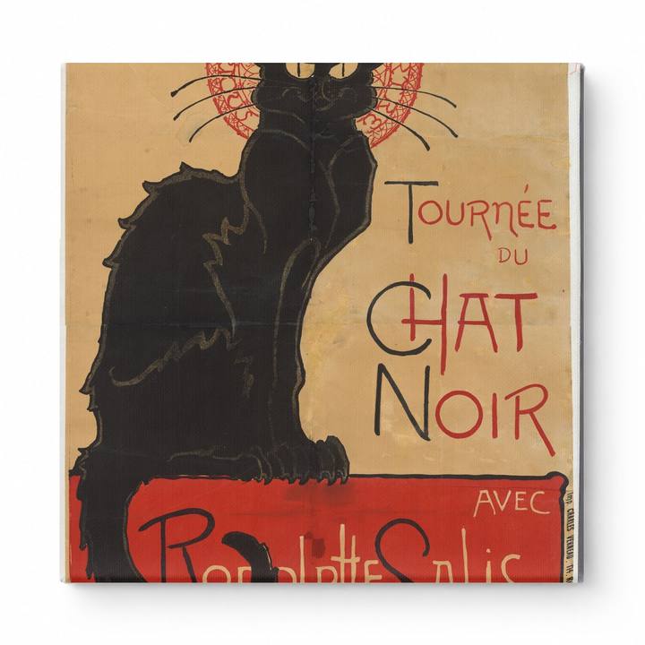 Tournee du Chat Noir 1896 - Belle Epoque Vintage Poster Wall Art