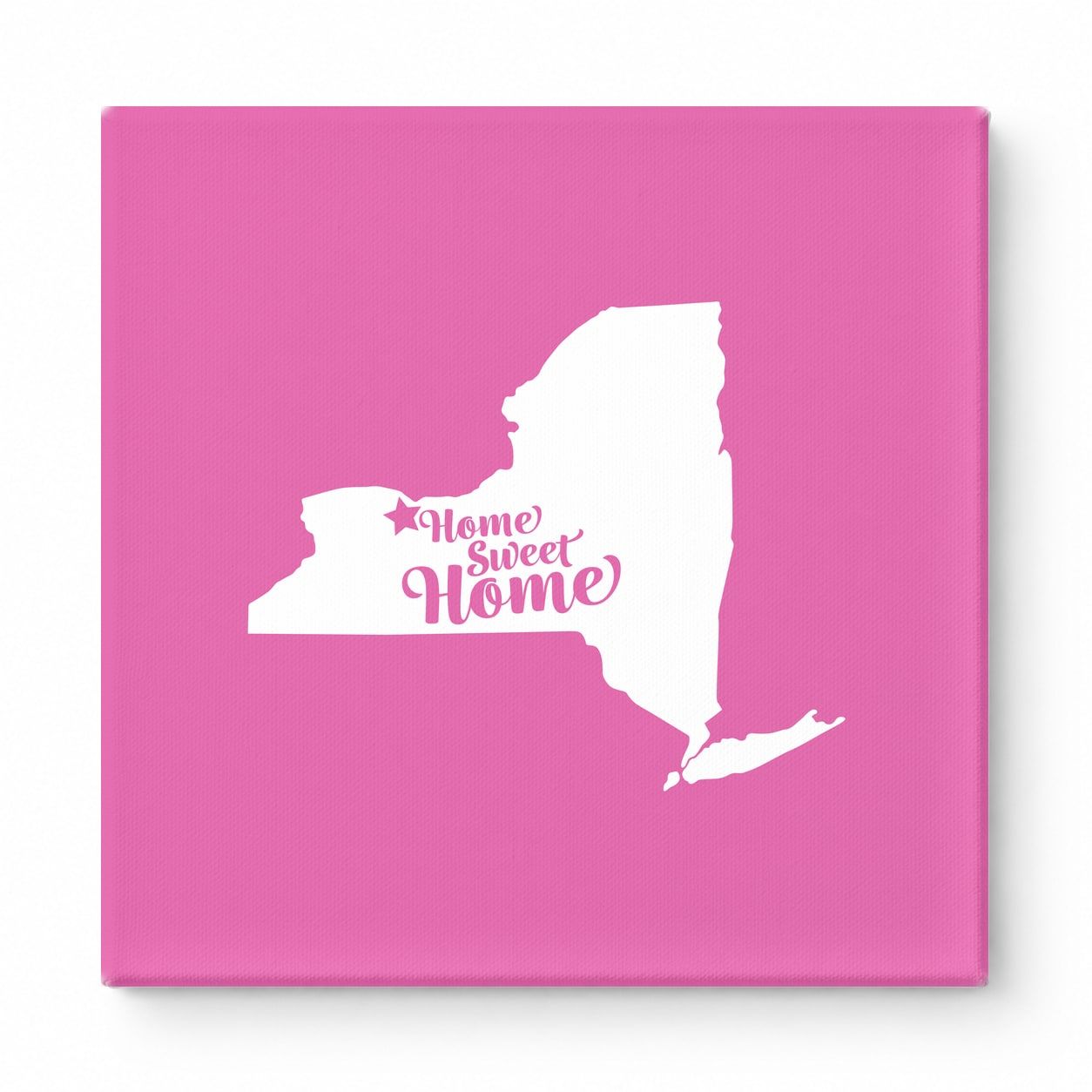 Home Sweet New York — New York State Silhouette