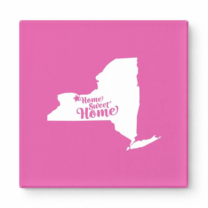 Home Sweet New York — New York State Silhouette
