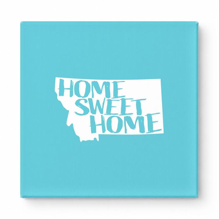HOME SWEET HOME — Montana State Silhouette