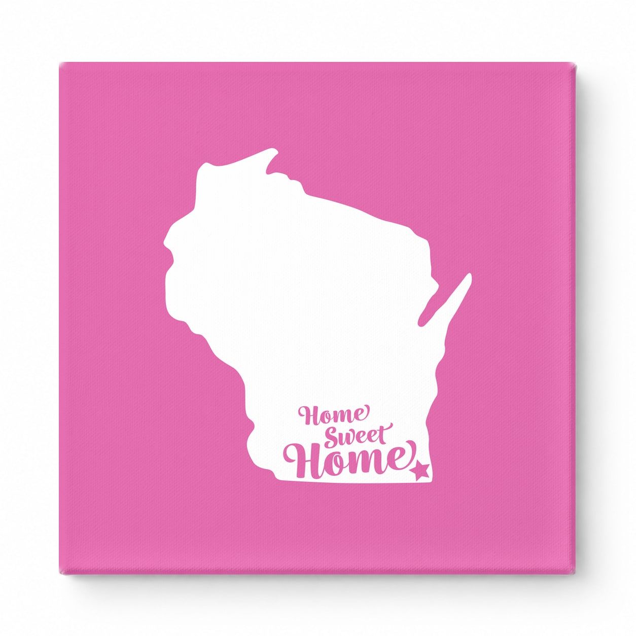 Home Sweet Milwaukee — Wisconsin State Silhouette