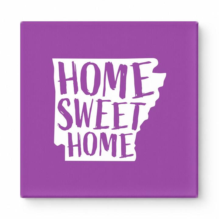 HOME SWEET HOME — Arkansas State Silhouette