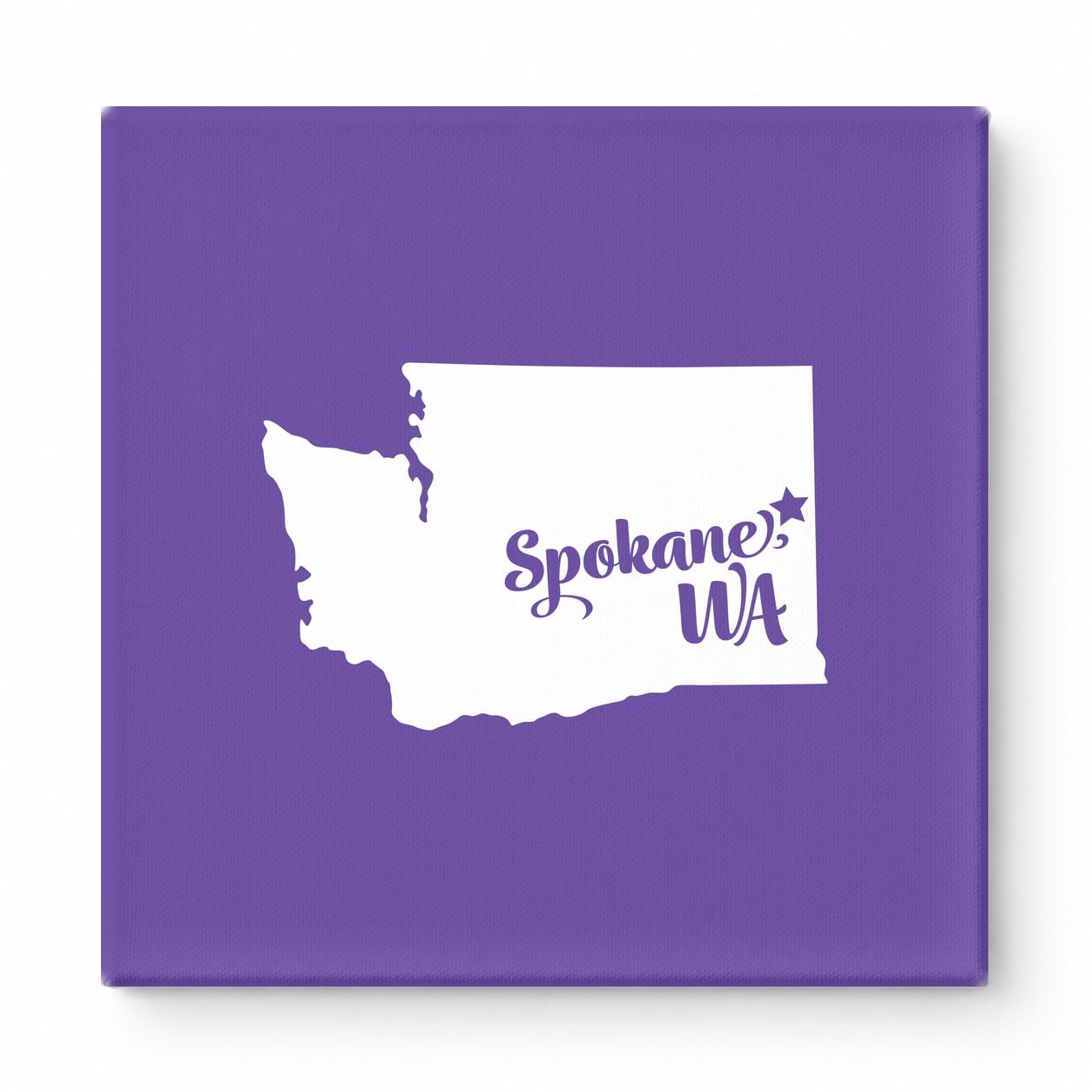 Home Sweet Spokane — Washington State Silhouette