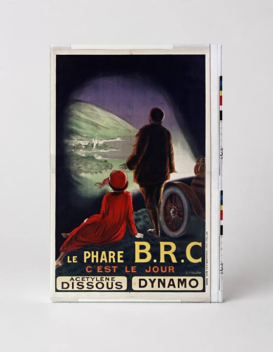 Le Phare BRC C'est Le Jour 1910s - Vintage French Automobile Poster Wall Art