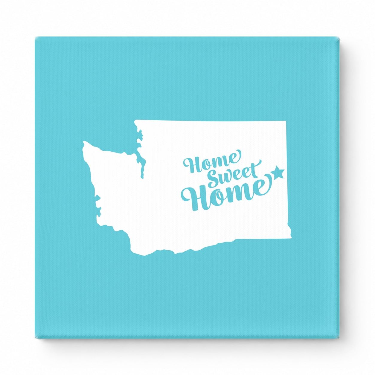 Home Sweet Seattle — Washington State Silhouette