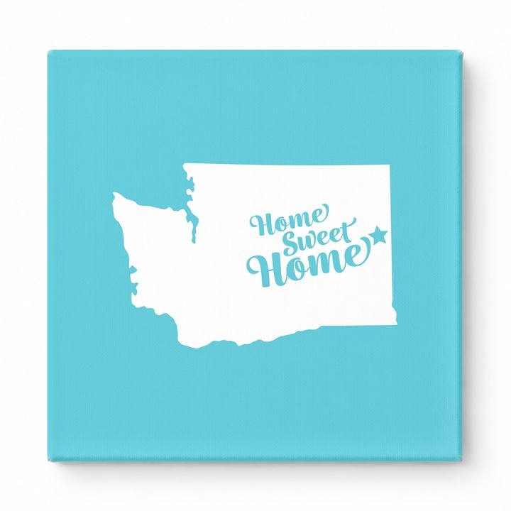 Home Sweet Seattle — Washington State Silhouette