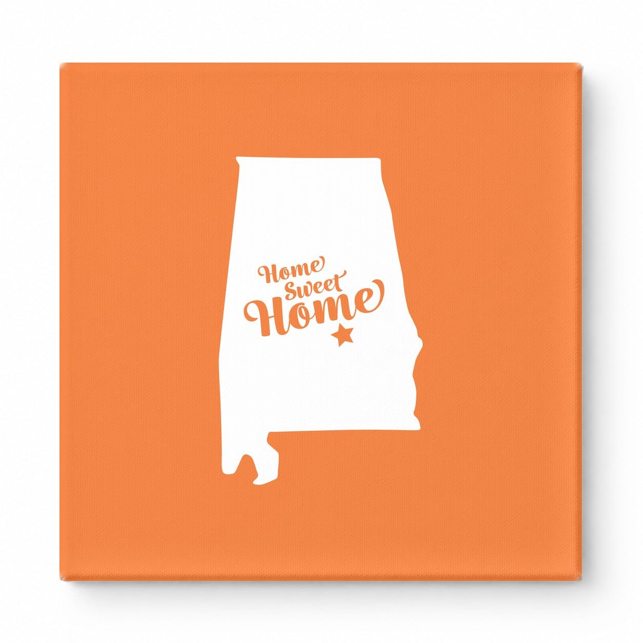 Home Sweet Montgomery — Alabama State Silhouette