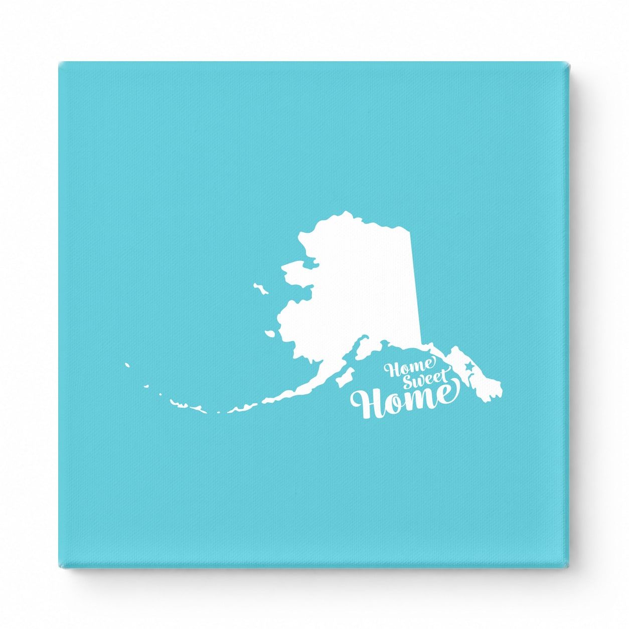 Home Sweet Home — Alaska State Silhouette