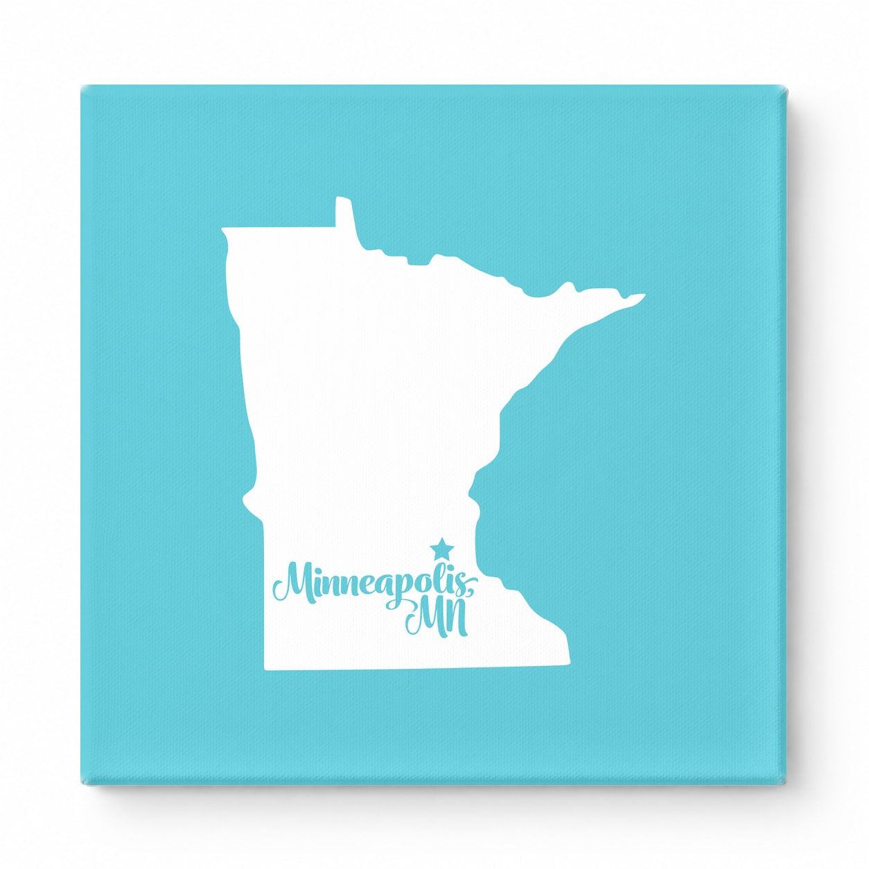 Home Sweet Minneapolis — Minnesota State Silhouette