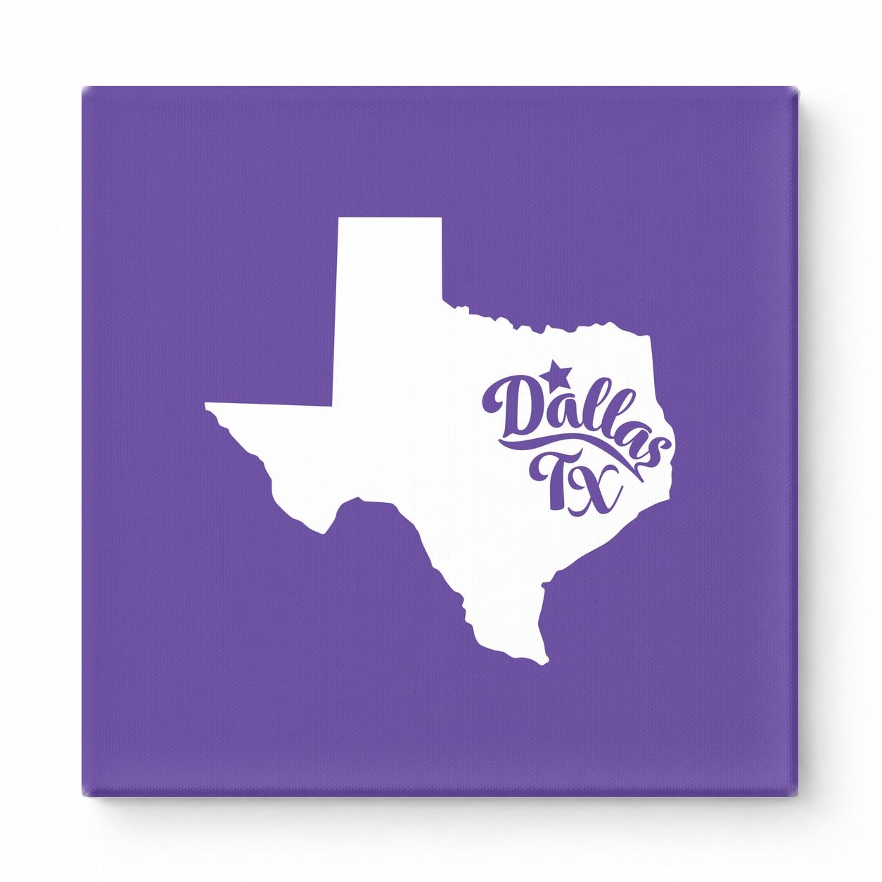 Home Sweet Dallas — Texas State Silhouette
