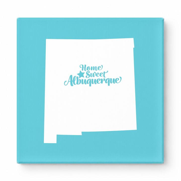 Home Sweet Albuquerque — New Mexico State Silhouette
