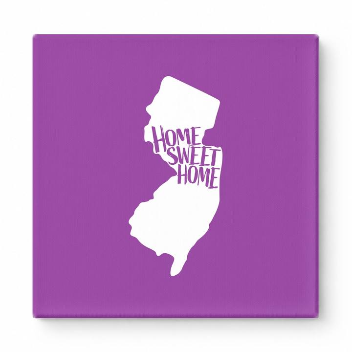 Home Sweet Jersey City — New Jersey State Silhouette