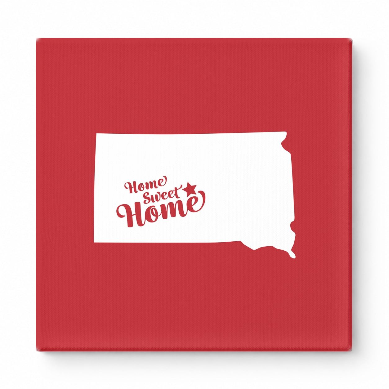 Home Sweet Rapid City — South Dakota State Silhouette