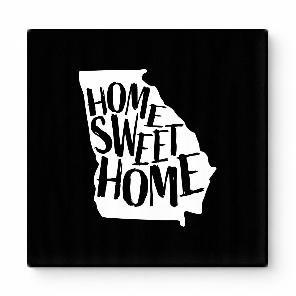 HOME SWEET HOME — Georgia State Silhouette