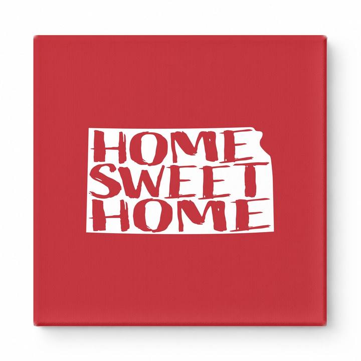 Home Sweet Home Kansas — Kansas State Silhouette