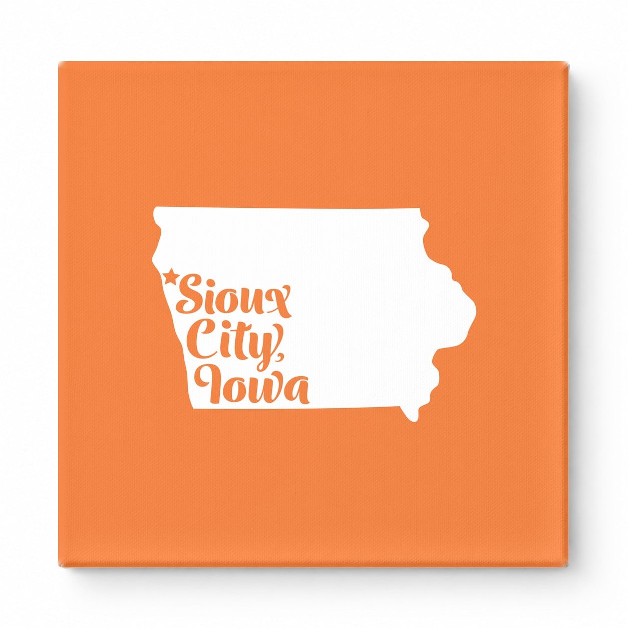 Home Sweet Sioux City — Iowa State Silhouette