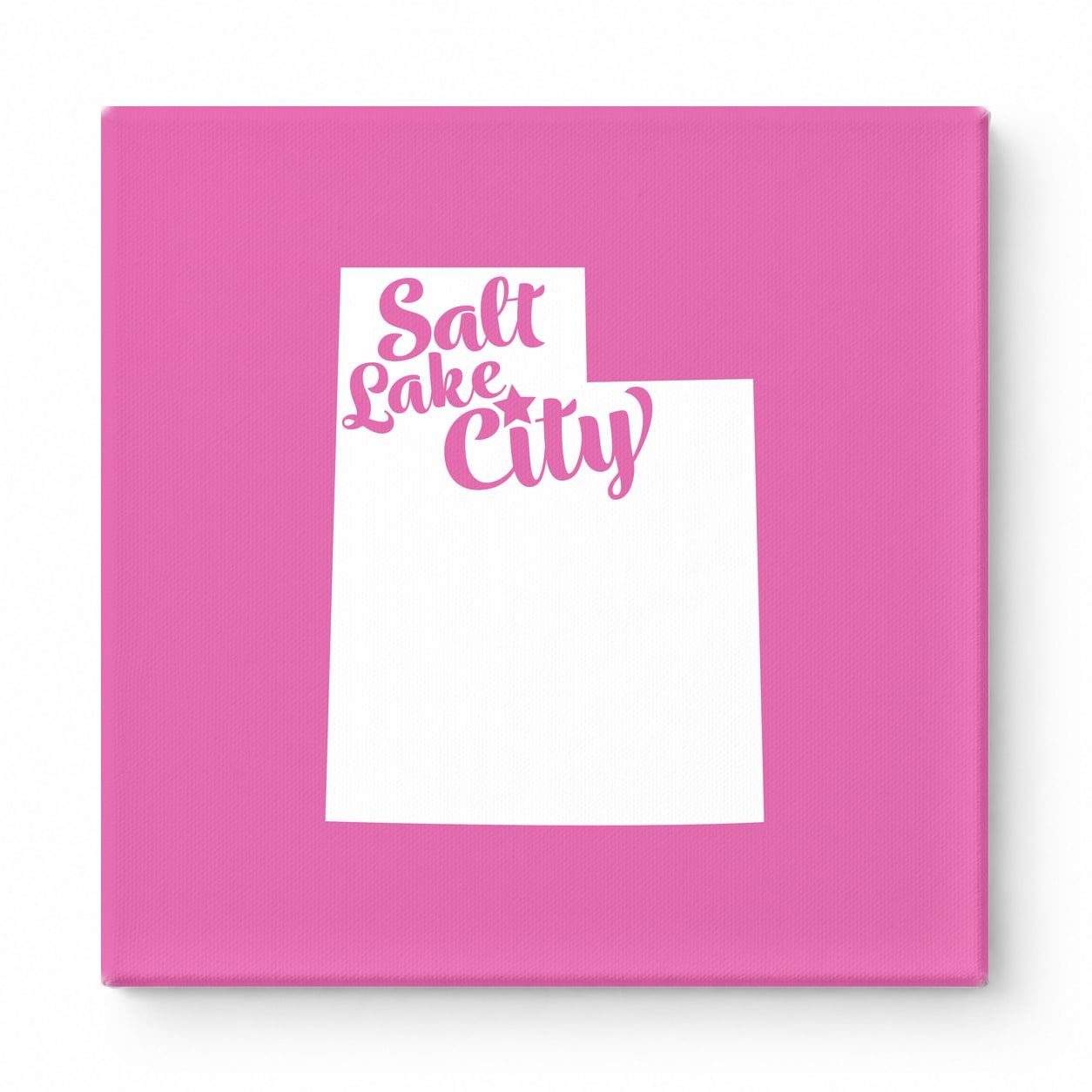 Home Sweet Salt Lake City — Utah State Silhouette