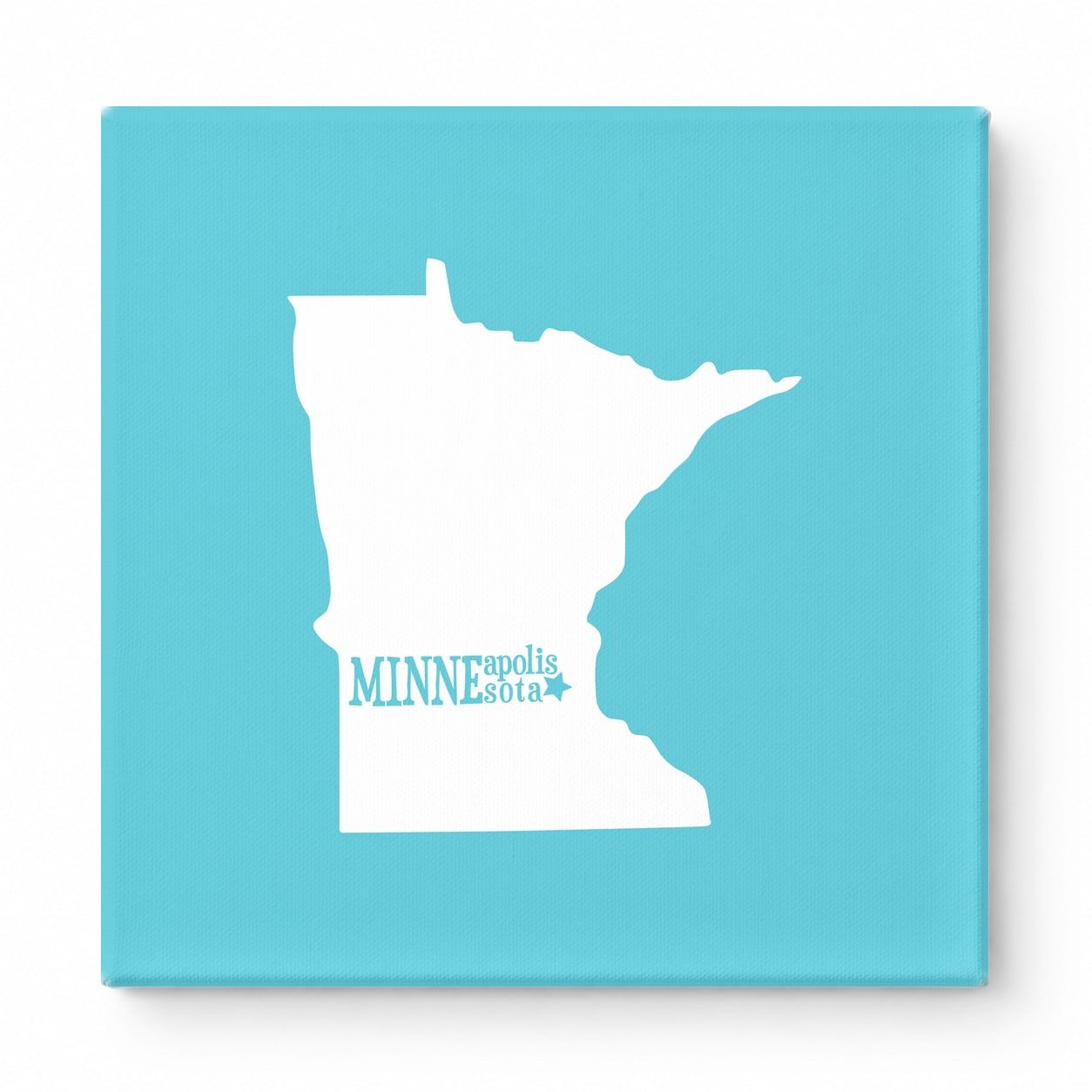 Home Sweet Minneapolis — Minnesota State Silhouette