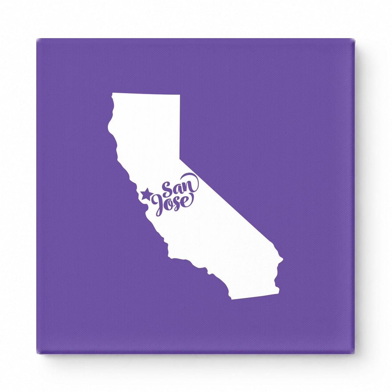 Home Sweet San Jose — California State Silhouette