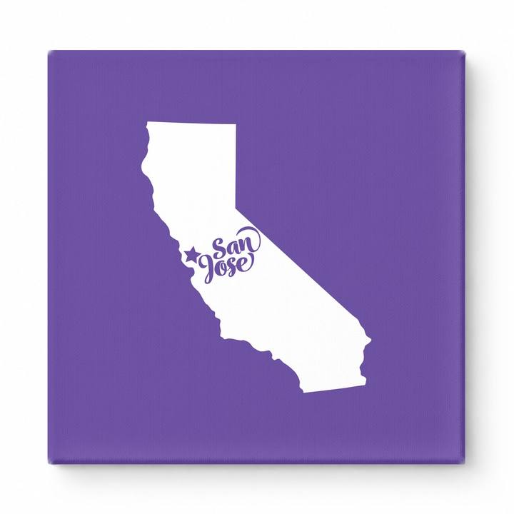 Home Sweet San Jose — California State Silhouette